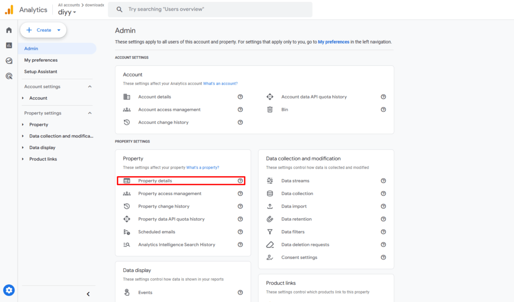 How to delete Google Analytics 4 property